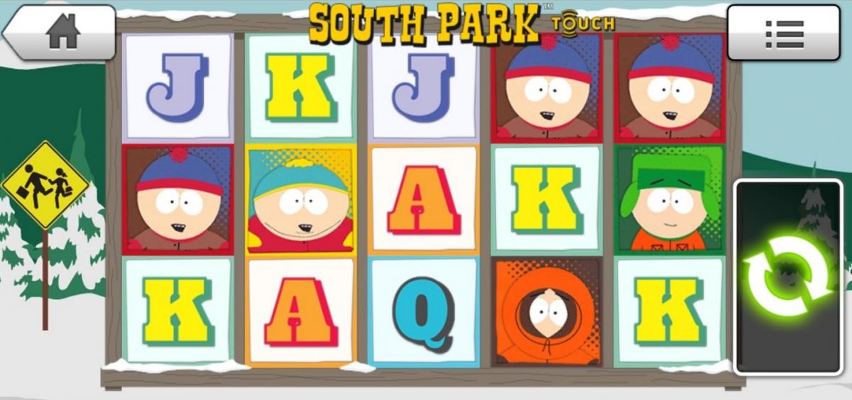 South Park Touch game by Netent